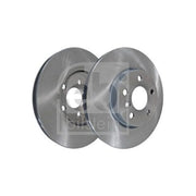 Febi 2 x Internally Vented Front Brake Discs 108632