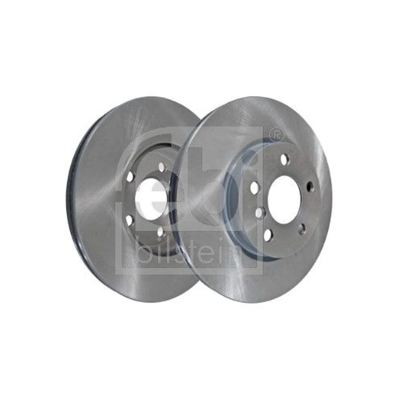Febi 2 x Internally Vented Front Brake Discs 108632