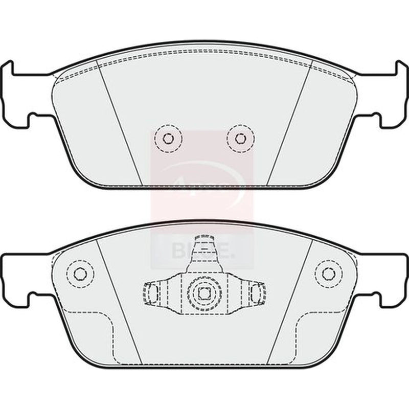 Apec Front Brake Pad Set PD3371
