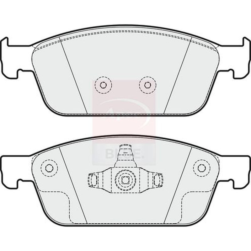Apec Front Brake Pad Set PD3371