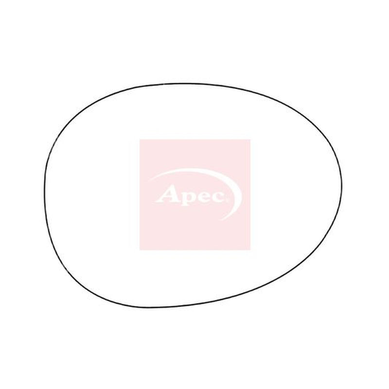 Apec Exterior Wing Mirror Glass Right AMS2110