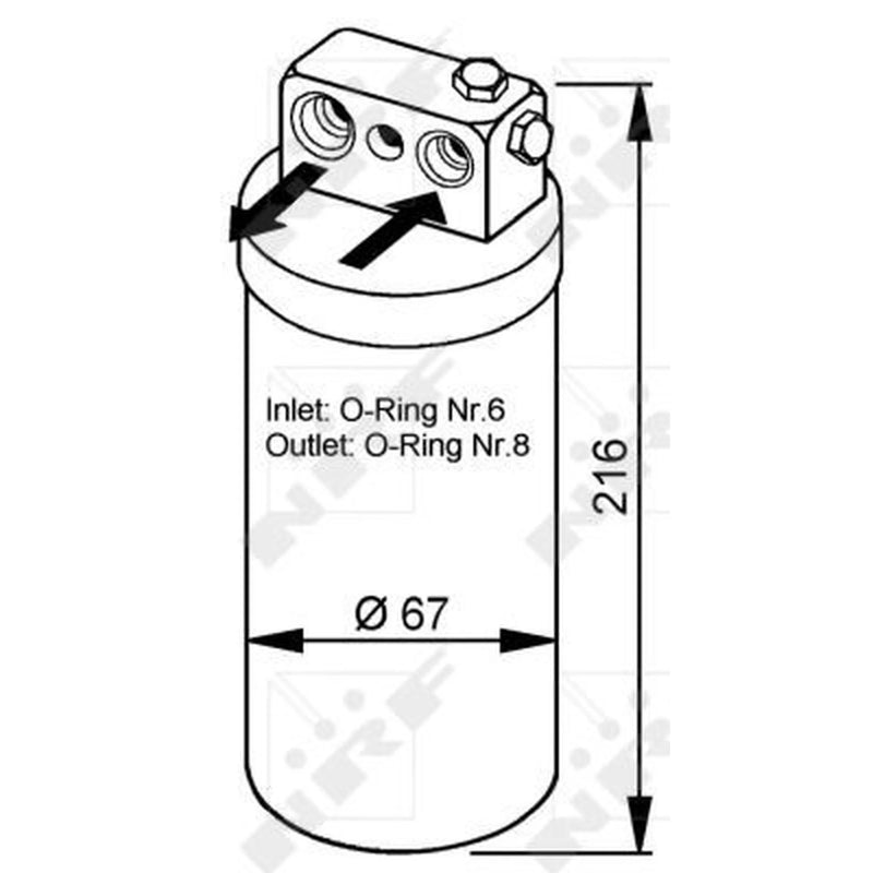 NRF Air Conditioning Dryer 33104