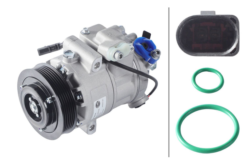 Hella 8FK 366 201-811 Compressor, air conditioning