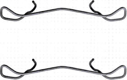 TEXTAR 82032300 Brake Caliper Accessory Kit Front Fits Alfa Romeo Nissan Primera TEXTAR - Town Parts