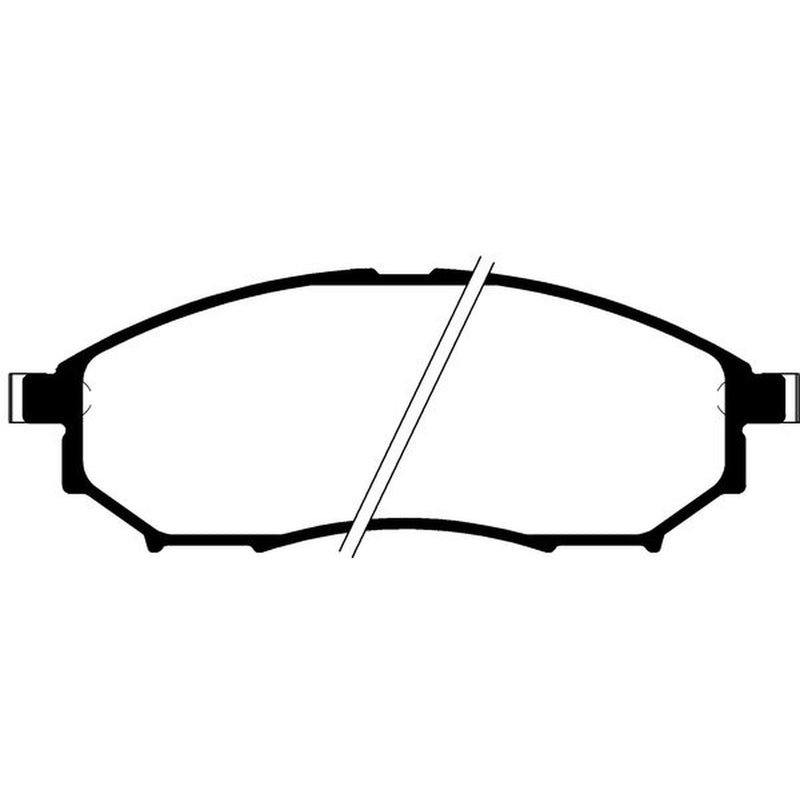 Abtex Front Brake Pad Set PLU1260