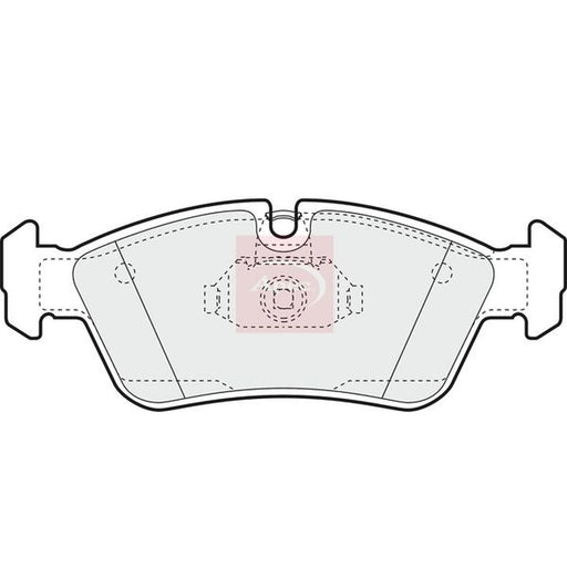 Apec Front Brake Pad Set PAD1061