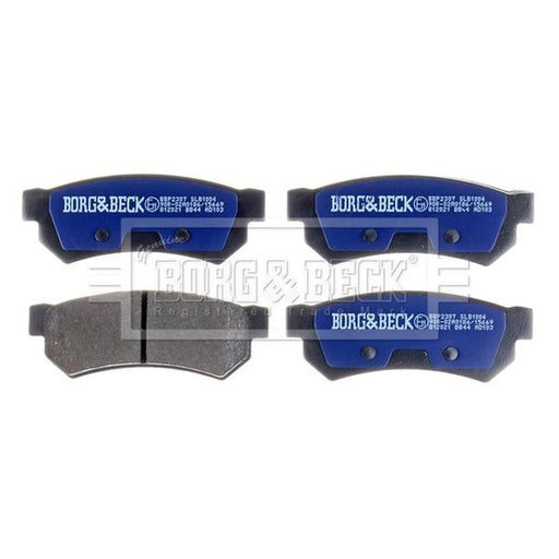 Borg & Beck Rear Brake Pad Set BBP2307