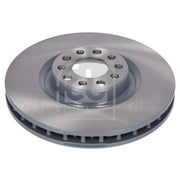 Febi 2 x Internally Vented Front Brake Discs 186033