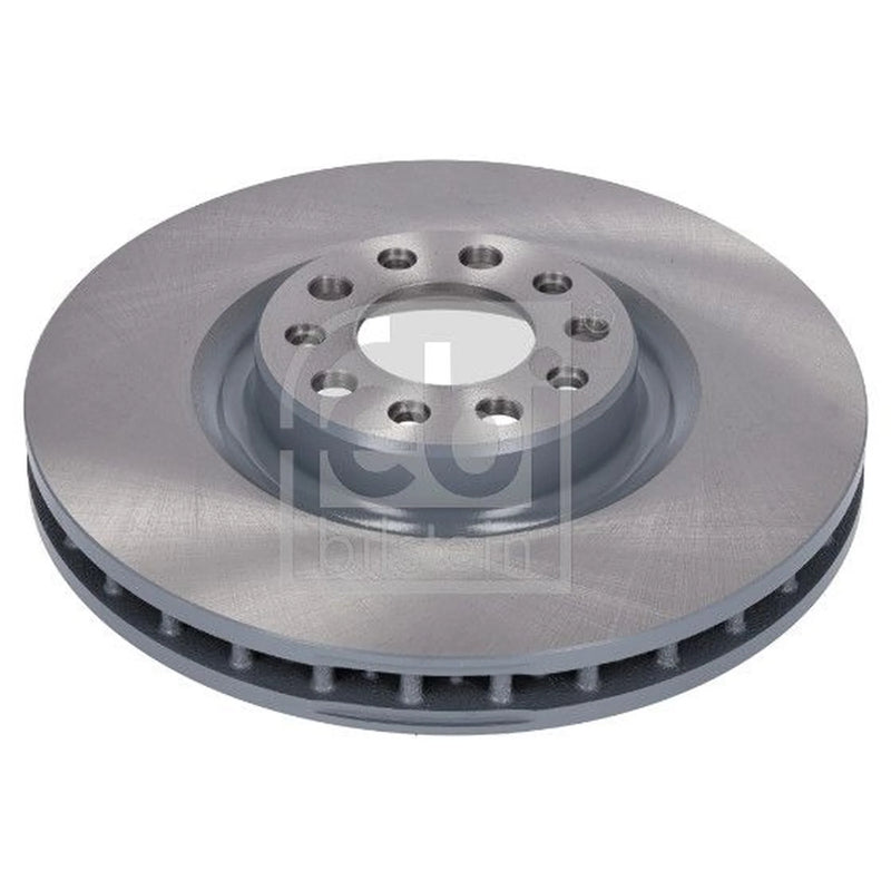 Febi 2 x Internally Vented Front Brake Discs 186033