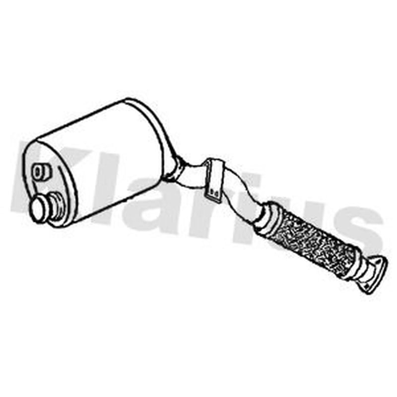 Klarius Catalyst Type Approved With Pipe 390502