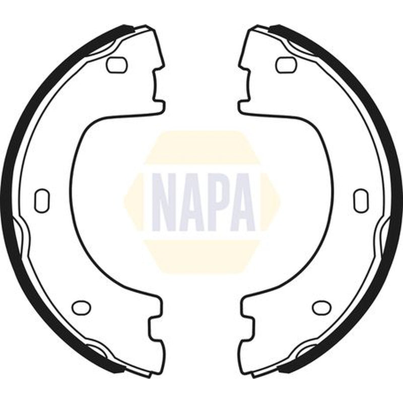NAPA Parking Brake Shoe Set NBS5048
