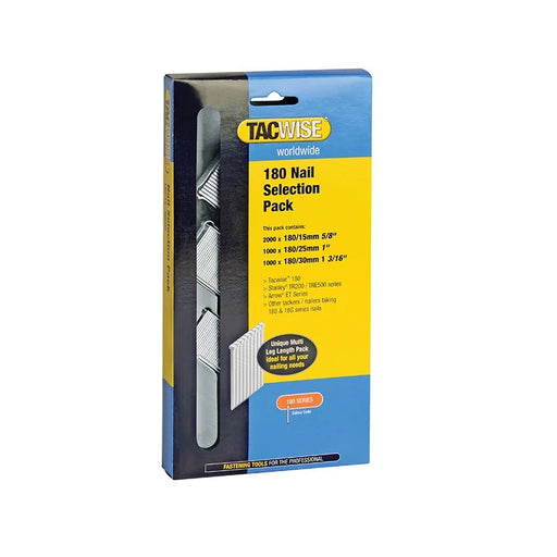 Tacwise 180 18 Gauge Nail Selection (Pack 4000) - 0205