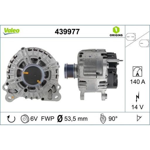 Valeo Car Alternator 12V 439977