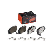 Brembo 4 x Front Brake Pad Set P18025X