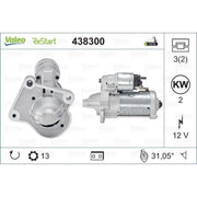 Valeo Starter Motor 12V 2kW 13 Teeth 438300