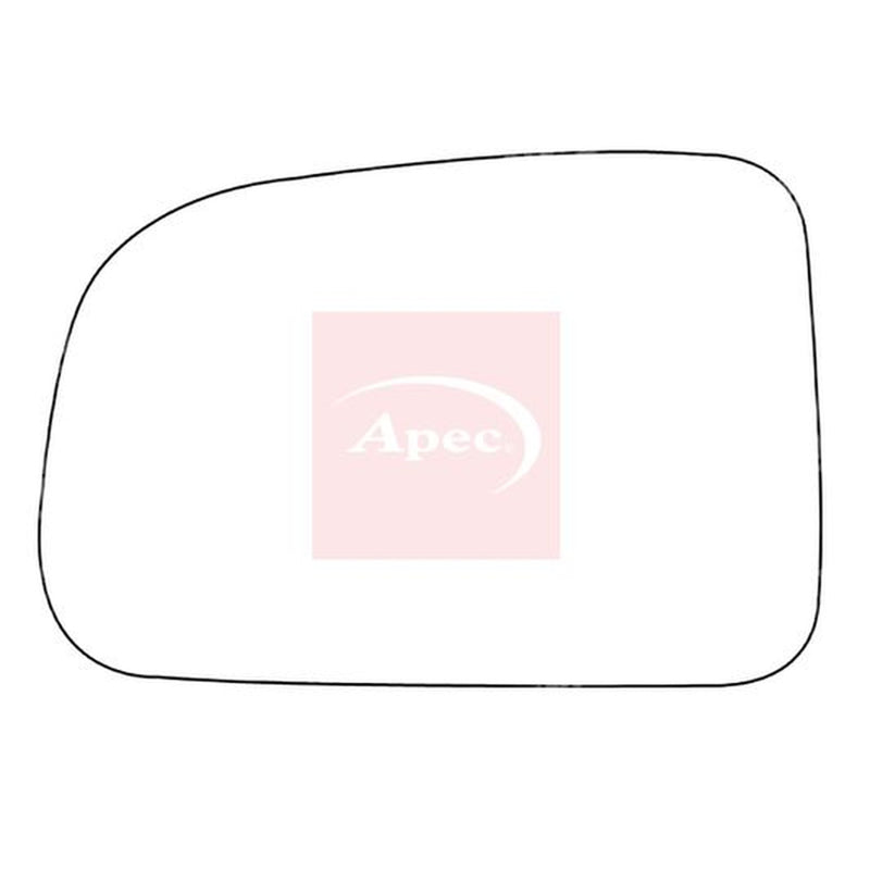 Apec Exterior Wing Mirror Glass Left AMS2613