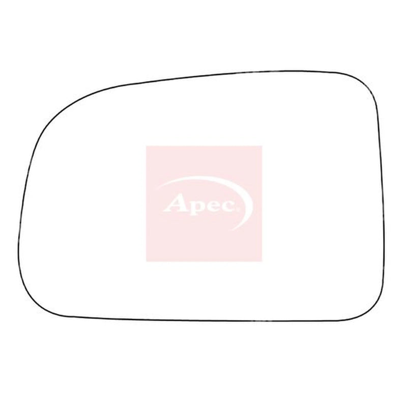 Apec Exterior Wing Mirror Glass Left AMS2613
