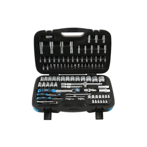 Laser Tools Socket Set 1/4"D, 1/2"D 95pc - PL