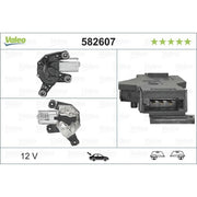 Valeo Front/Rear Wiper Motor Rear 582607