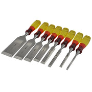 IRWIN® Marples® M373 Bevel Edge Chisel Splitproof Handle Set, 8 Piece - TM373/S8