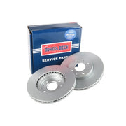Borg & Beck 2 x Vented Front Brake Discs BBD5086