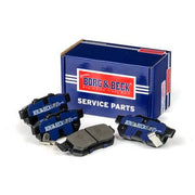 Borg & Beck 4 x Rear Brake Pad Set BBP1657