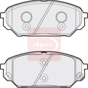 Apec Front Brake Pad Set PAD2123