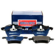Borg & Beck 4 x Front Brake Pad Set BBP1498