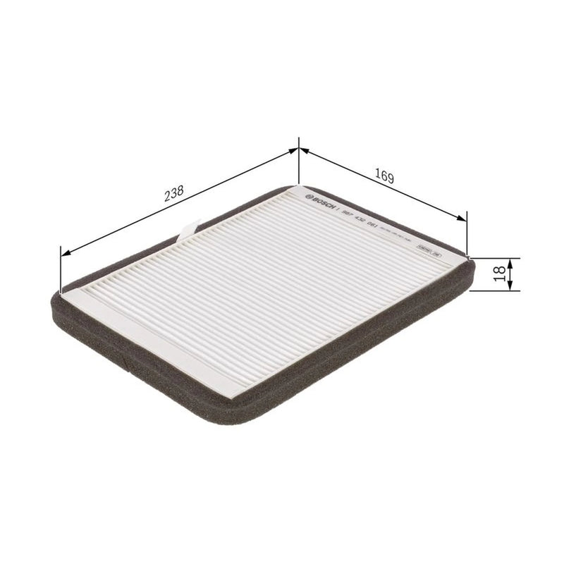 Bosch Cabin Air Filter (Pollen Filter) 1 987 432 061