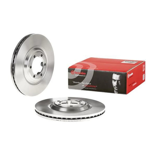 Brembo 2 x Internally Vented Front Brake Discs 09.C244.10