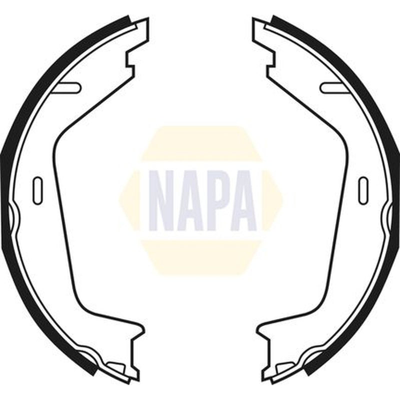 NAPA Parking Brake Shoe Set NBS5050