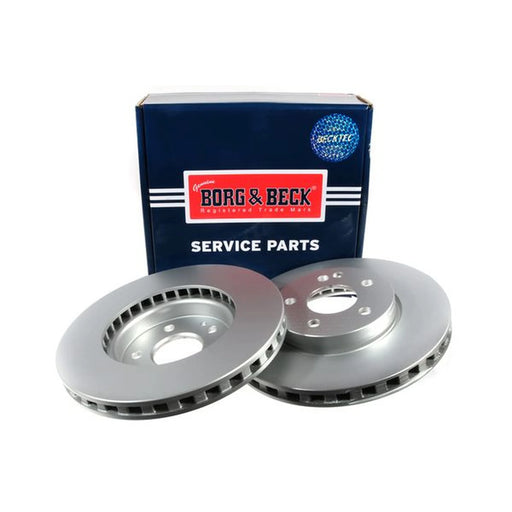 Borg & Beck 2 x Front Brake Discs BBD5392
