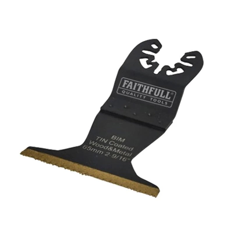 Faithfull Multi-Functional Tool Bi-Metal Flush Cut TiN Coated Blade 32-65mm