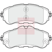 Apec Front Brake Pad Set PAD1971