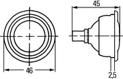 Hella 2AB 004 074-027 Interior Light