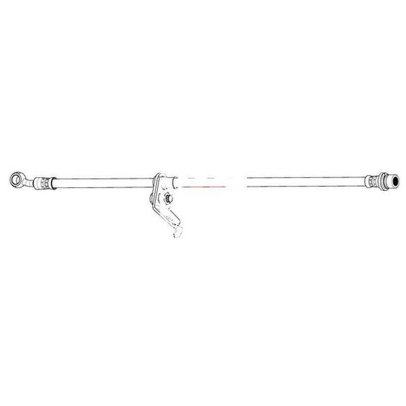 Apec Brake Hydraulic Hose Line Front Left HOS4521