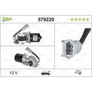 Valeo Front/Rear Wiper Motor Front 579220