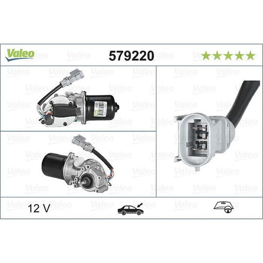 Valeo Front/Rear Wiper Motor Front 579220