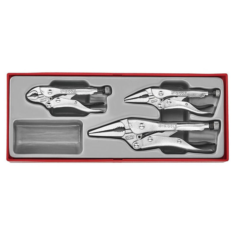 Teng Tools Pliers Set TTX2 3 Pieces Metal Handle