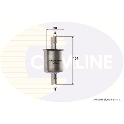 Comline Fuel Filter Element EFF010