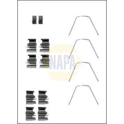 NAPA Brake Pad Accessory Fitting Kit Front NFK1023