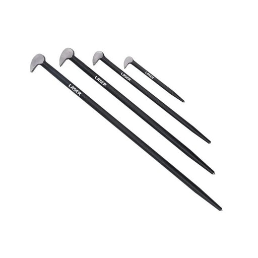 Laser Tools Heel & Toe Pry Bar Set 4pc - PL