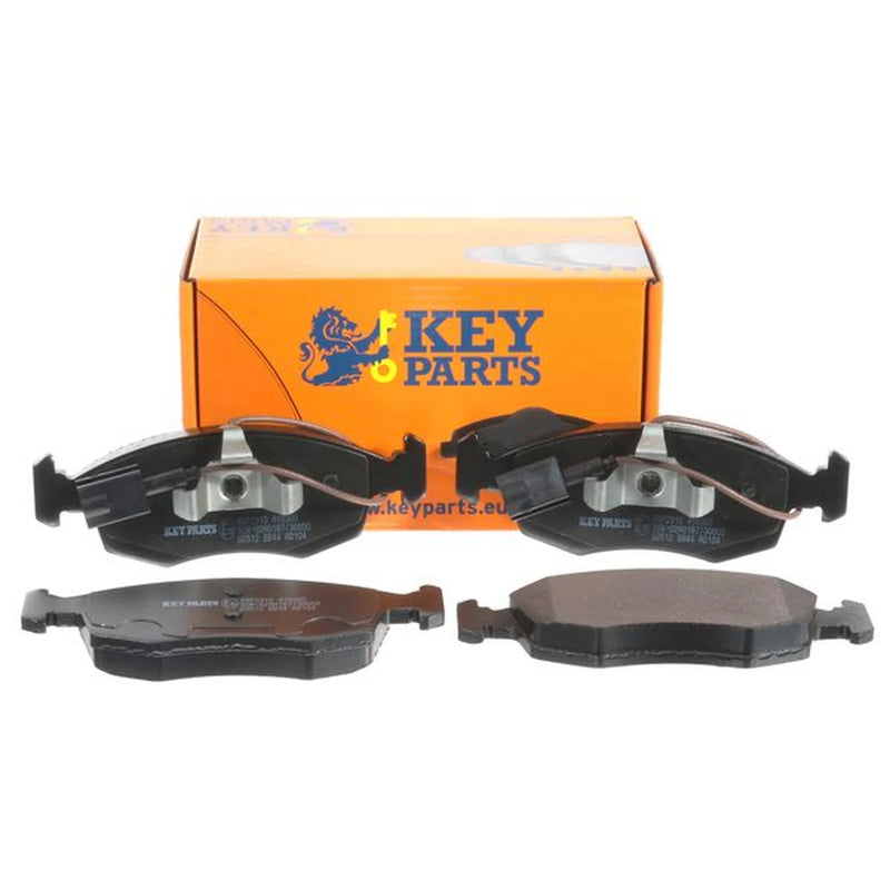 Key Parts 4 x Front Brake Pad Set KBP2310