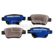 Borg & Beck 4 x Rear Brake Pad Set BBP1880