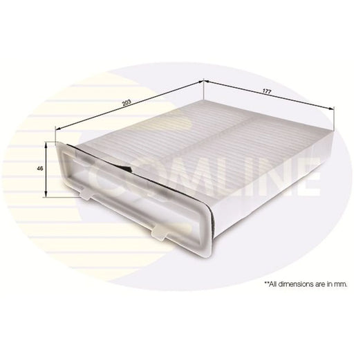 Comline Cabin Air Filter (Pollen Filter) EKF316
