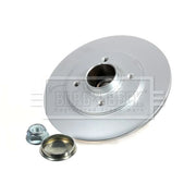 Borg & Beck 2 x Solid Rear Brake Discs BBD5939S