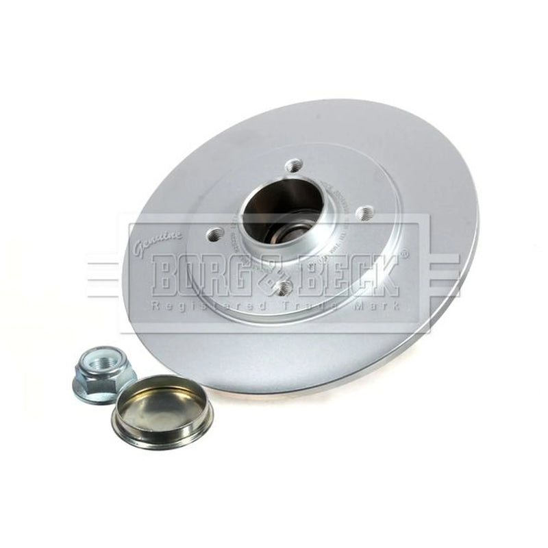 Borg & Beck 2 x Solid Rear Brake Discs BBD5939S