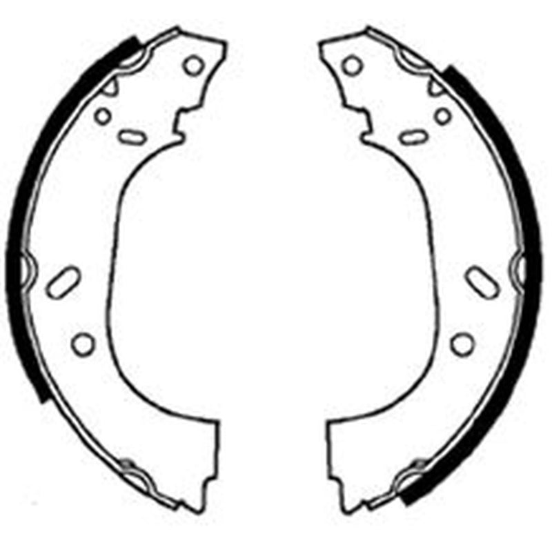Abtex Brake Shoe Set Axle Kit ABS535