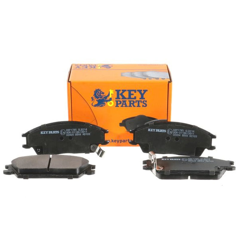 Key Parts 4 x Front Brake Pad Set KBP1785
