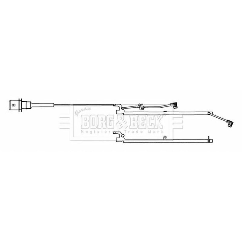 Borg & Beck Brake Pad Wear Sensor Front BWL33086